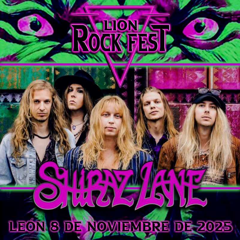 Shiraz Lane nueva confirmación del Lion Rock Fest 2025