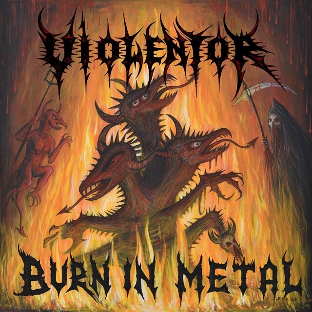 Violentor y la llamada infernal de “Burn in Metal”