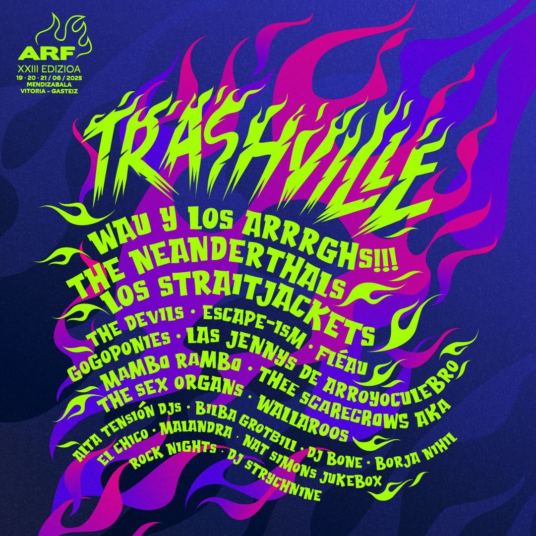 El Azkena 2025 presenta la programación del Trashville
