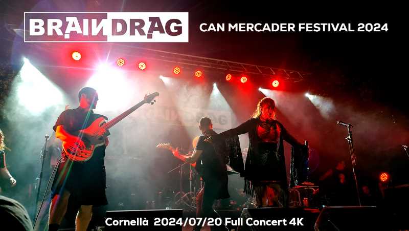 Video en directo de Braindrag en el Can Mercader Festival de 2024