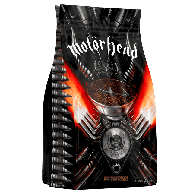 ¡El café más bestia con el sello de Motorhead y el 50º aniversario de la banda!