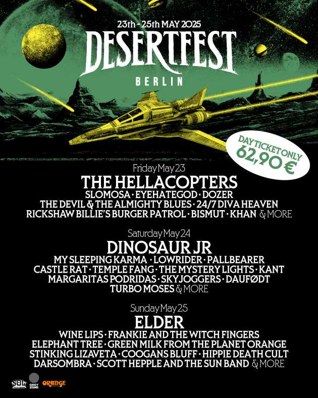 Se suman más bandas al cartel del Desertfest Berlin 2025