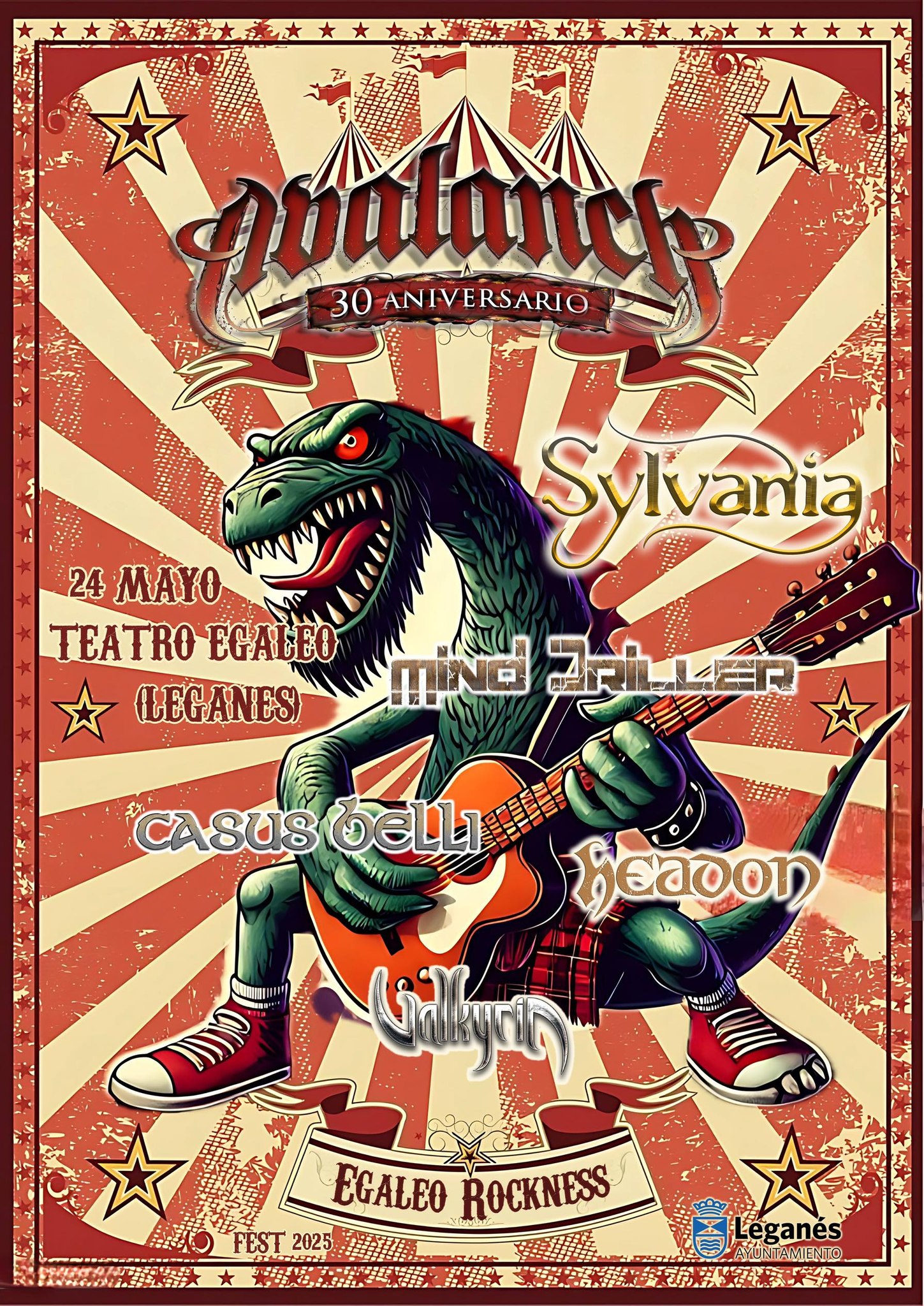 Avalanch será el cabeza de cartel para el Egaleo Rockness Fest