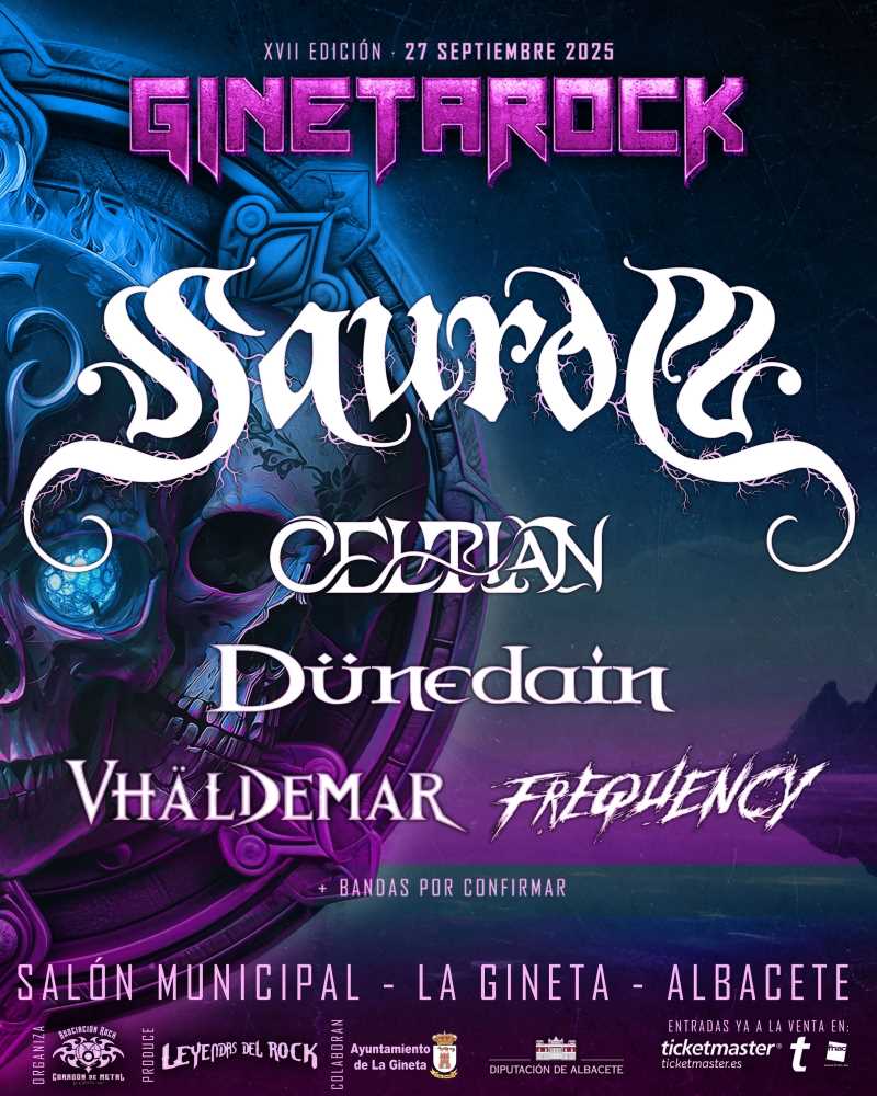 Saurom y más confirmaciones del Ginetarock 2025
