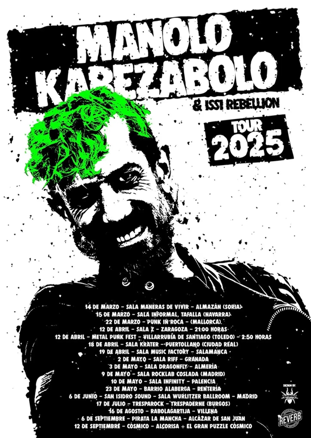 Manolo Kabezabolo anuncia su esperada gira de 2025
