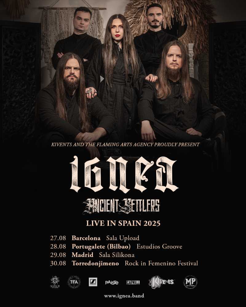 Fechas confirmadas de Ignea en España junto con Ancient Settlers