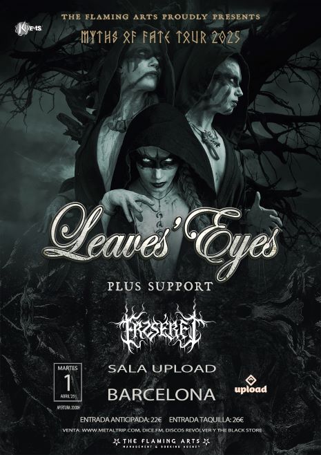Leaves' Eyes en Barcelona