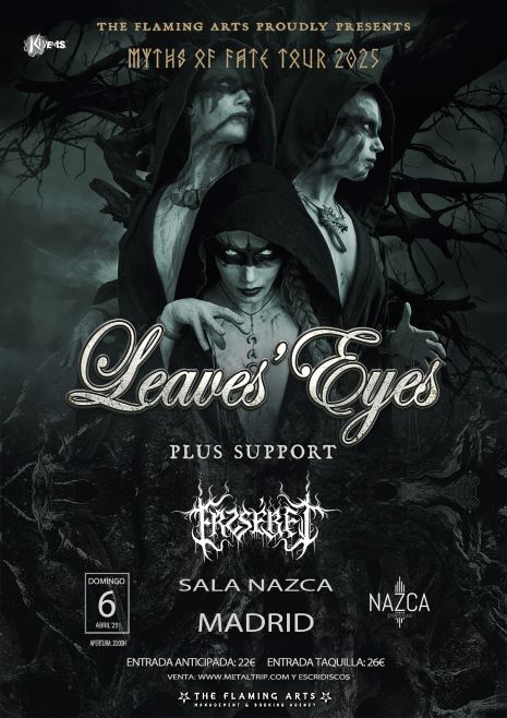 Leaves' Eyes en Madrid