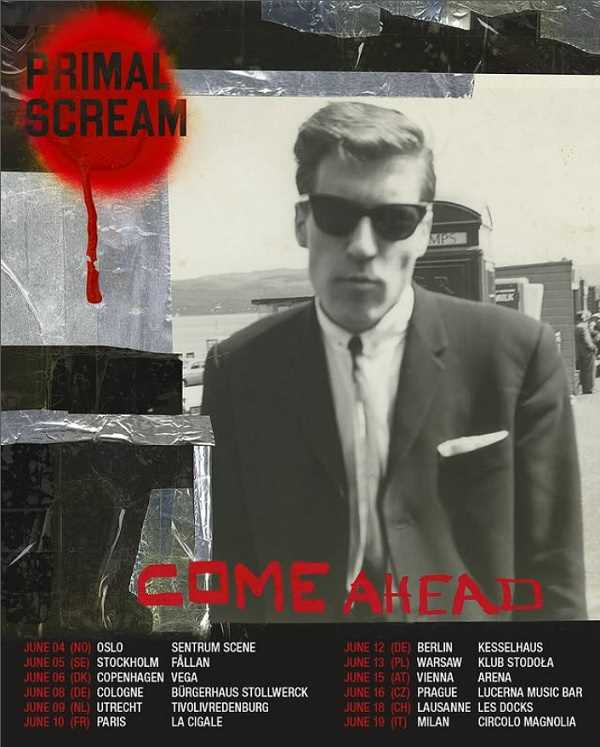 Fechas en Europa de Primal Scream