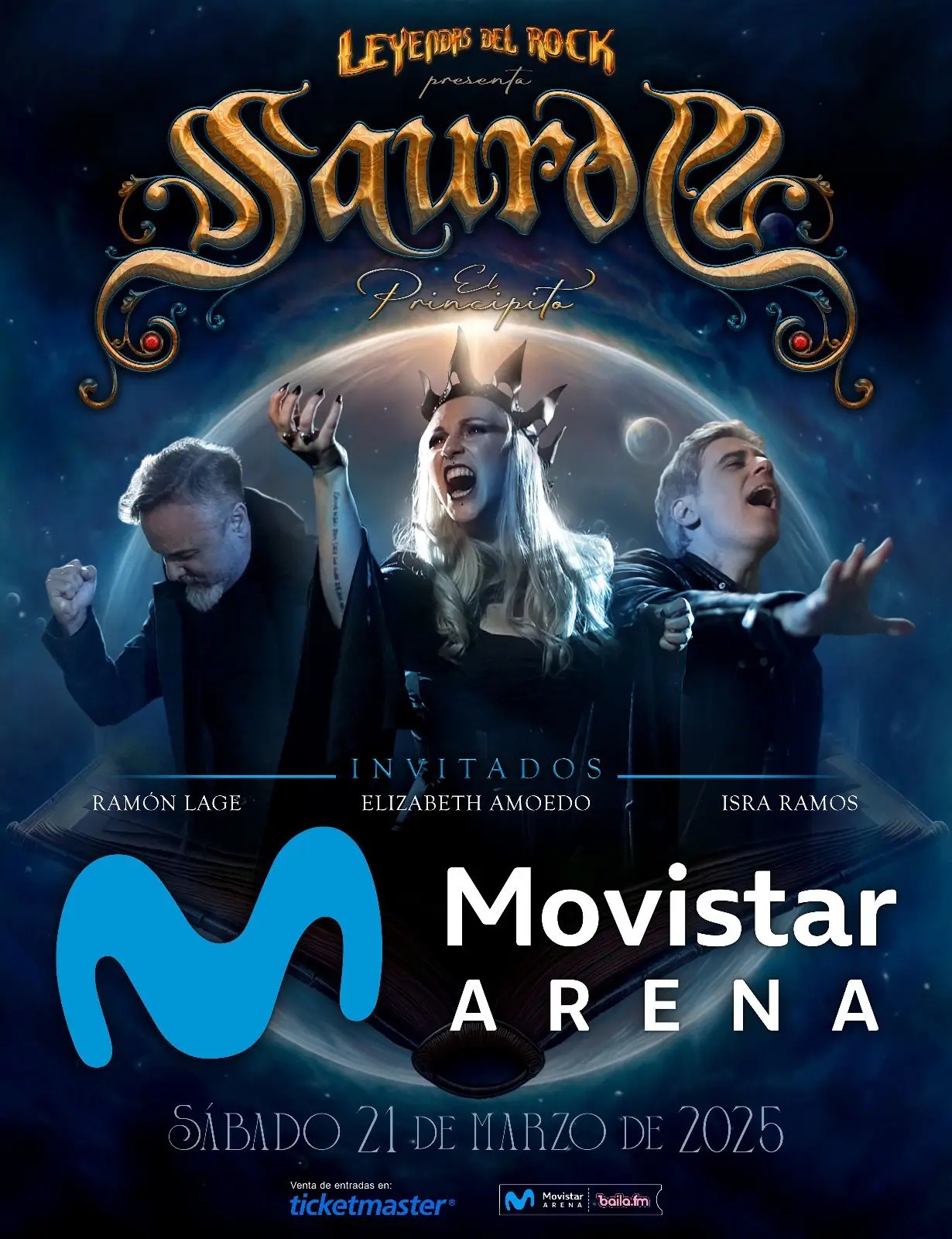 Invitados de Saurom para su próximo concierto en Madrid