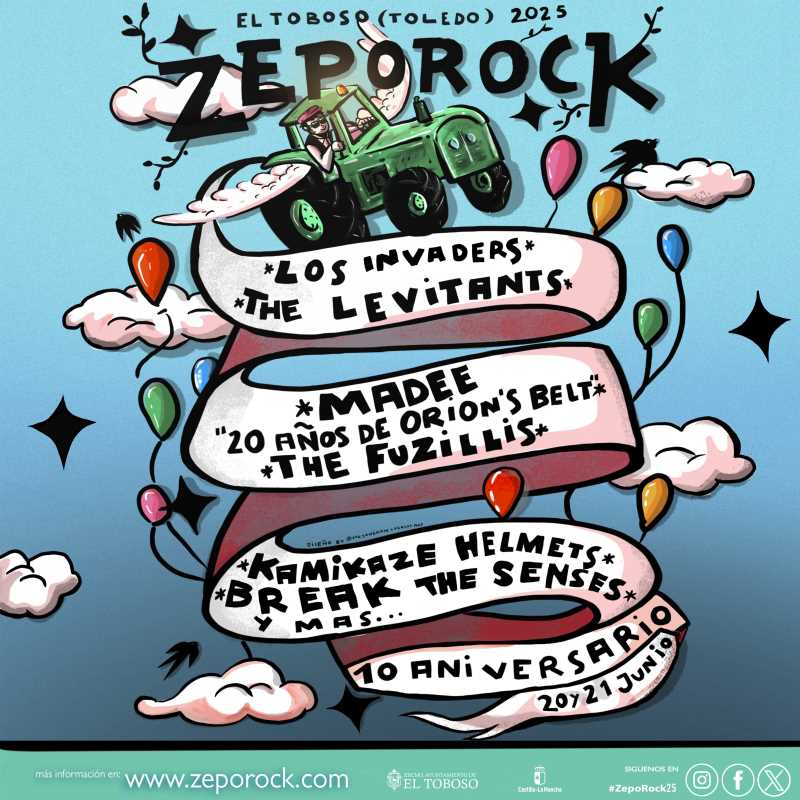 Fechas y primeras bandas del Zeporock Fest 2025