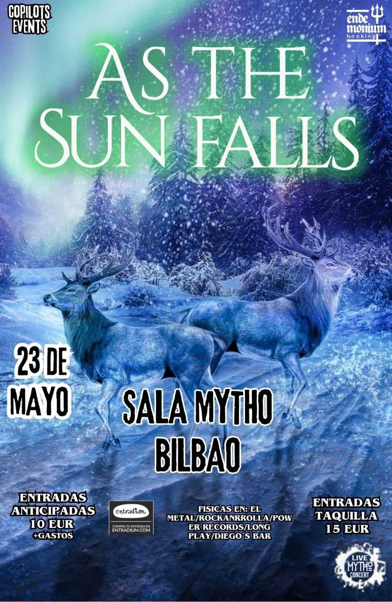 As The Sun Falls en Bilbao el 23 de mayo