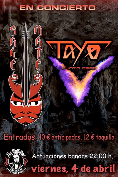 Tayo y Sake Mate de concierto en Madrid muy pronto