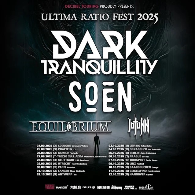 Nuevas fechas de la «Ultima Ratio Fest» de Dark Tranquillity