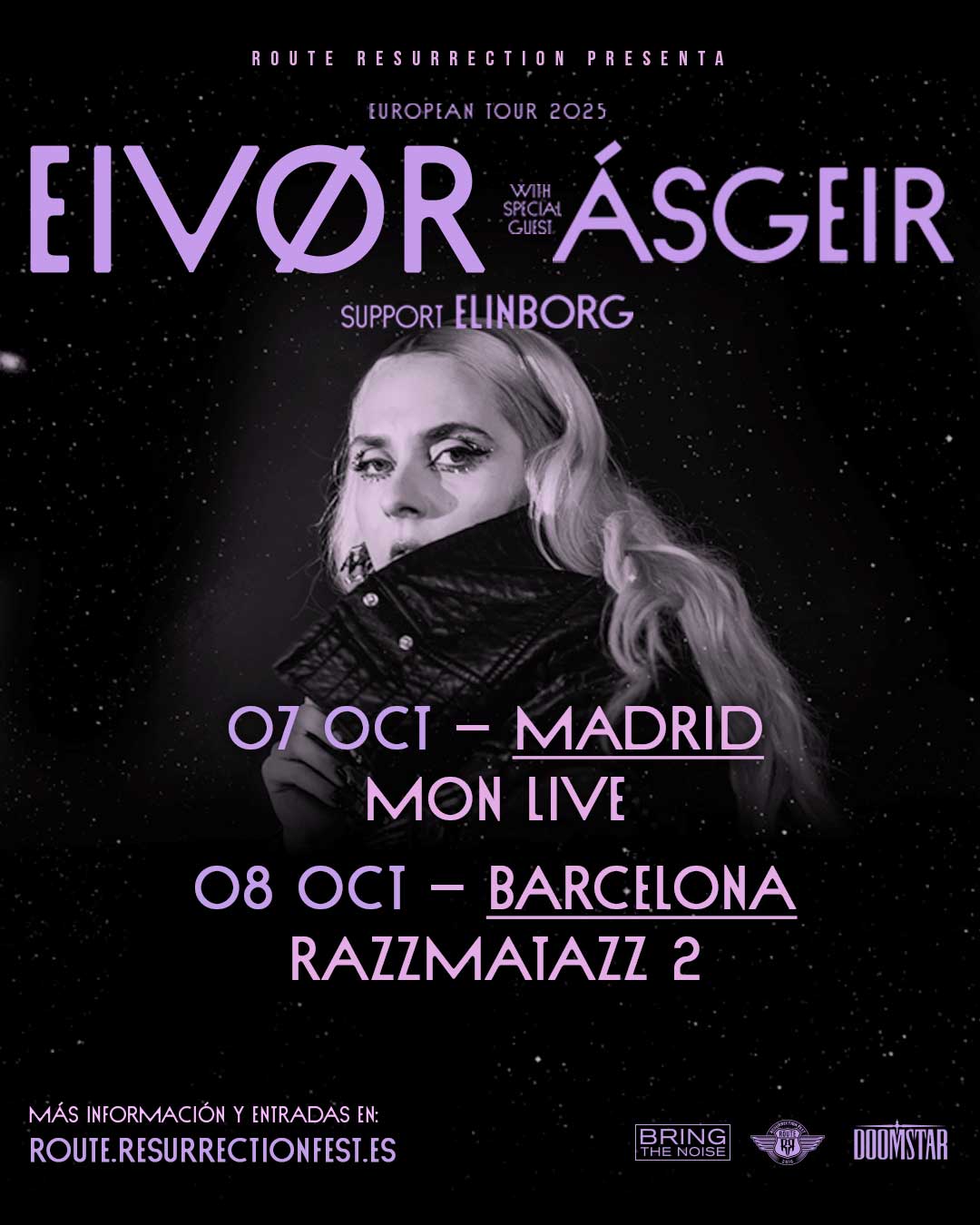 Gira ibérica de la artista feroesa Eivør en octubre