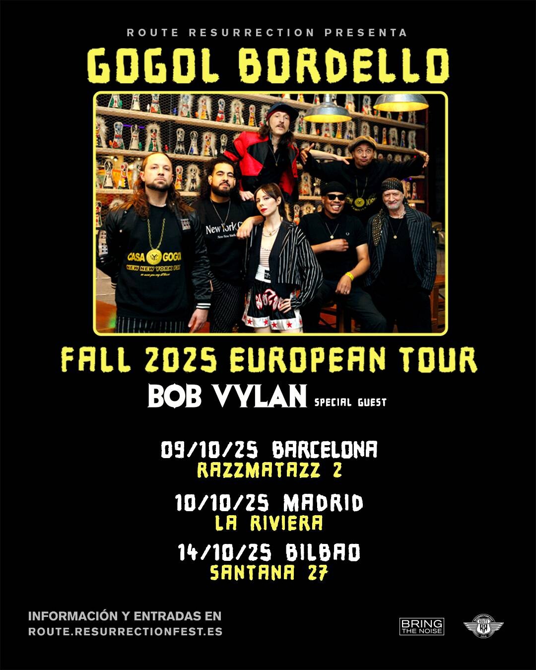 Gogol Bordello vuelve a España en una ansiada gira en Octubre