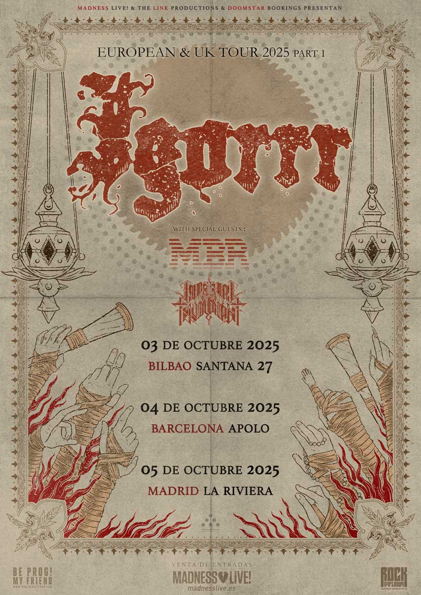 Otra gira que visitará España será la de los franceses Igorrr, que nos visitarán el próximo mes de octubre.