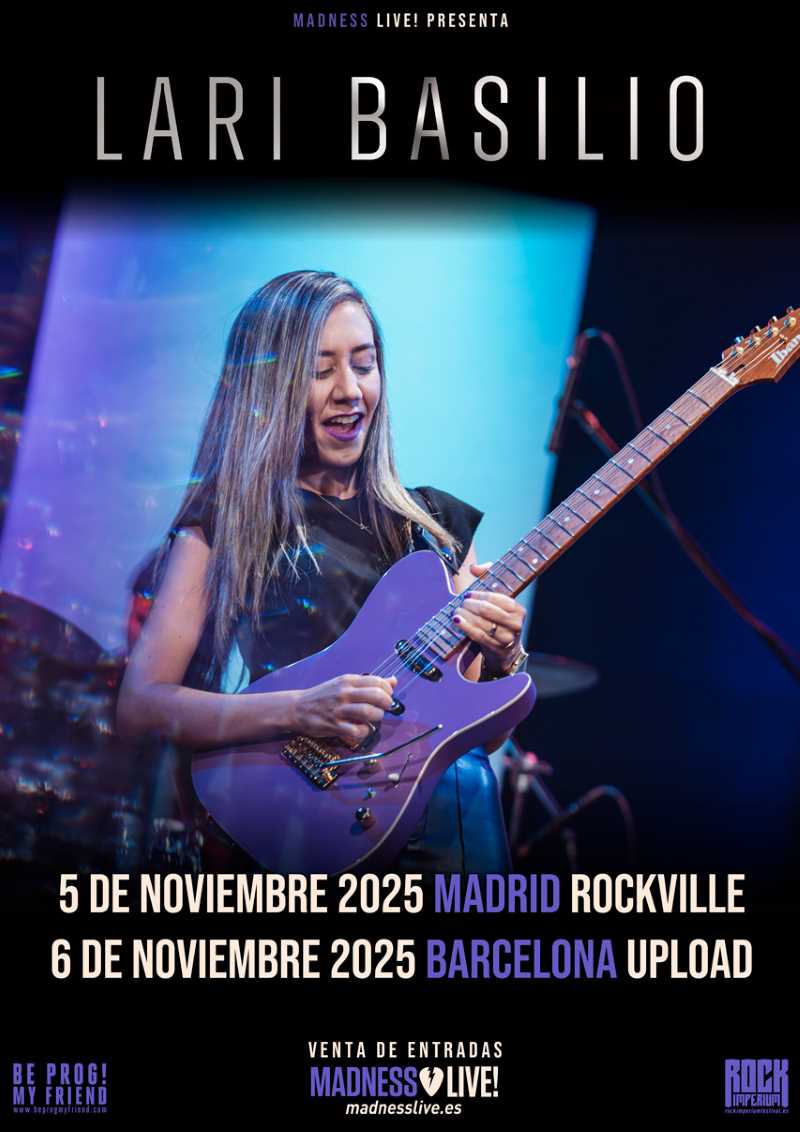 Conciertos de Lari Basilio en Madrid y Barcelona