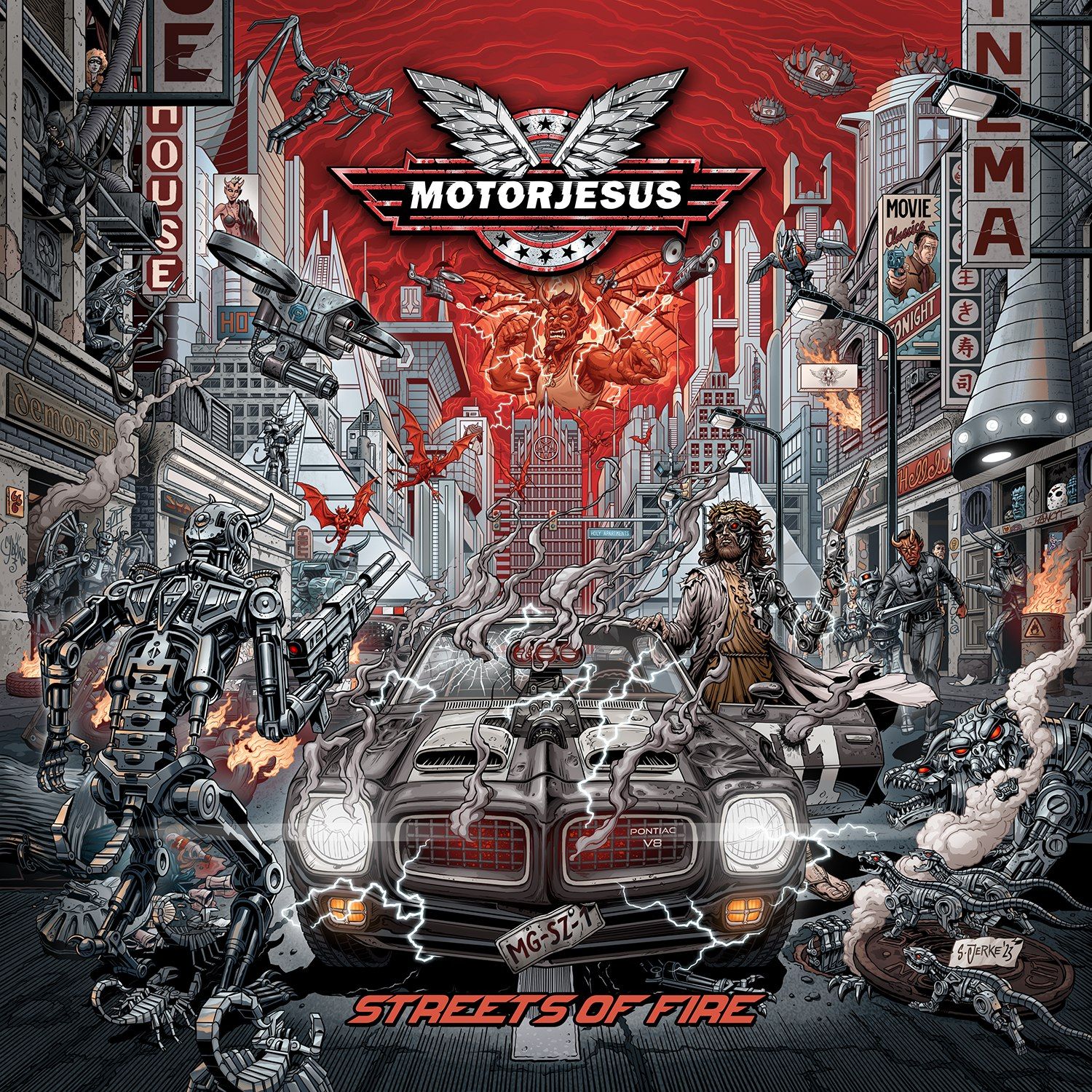 Los metaleros alemanes Motorjesus nos presentan el lyric video de su tema «Streets of Fire»