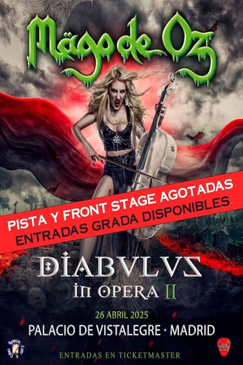 Mago de Oz desvela algunos de los invitados para su concierto en el Palacio de Vistalegre