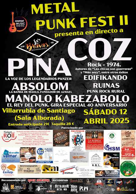 Segundo Metal Punk Fest II en