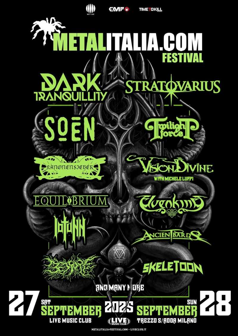 Siguen los anuncios de bandas en el Metalitalia Festival 2025