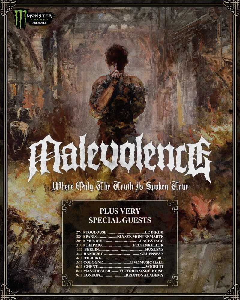 Malevolence anuncia las fechas de su tour europeo