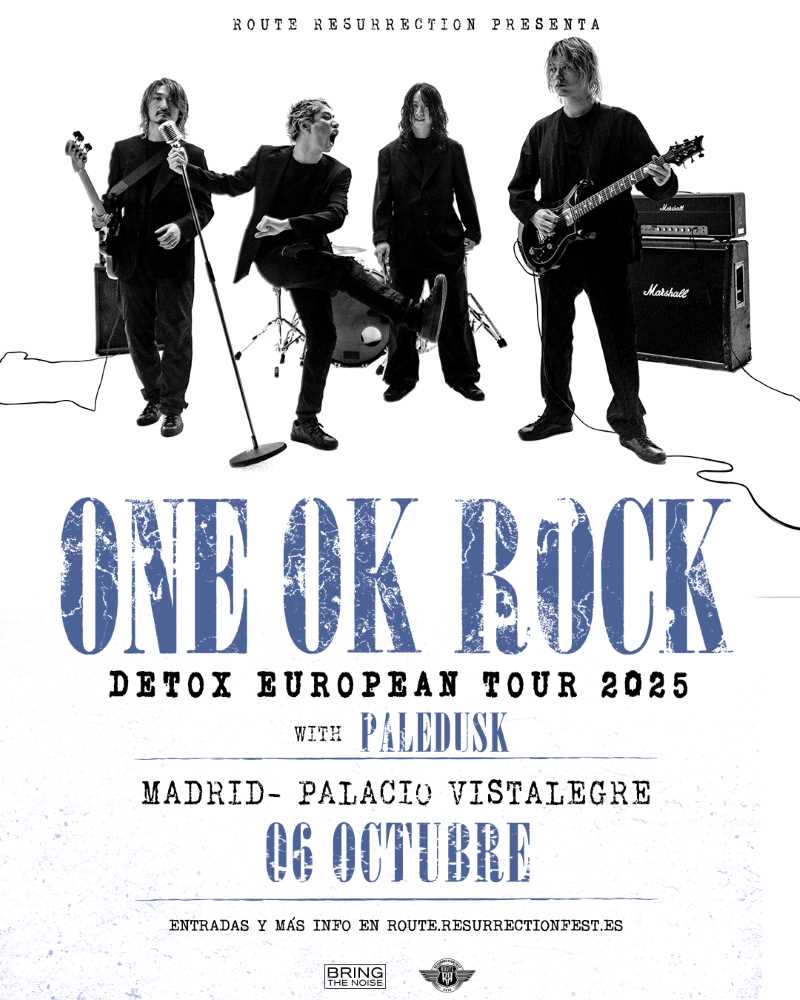 Concierto único de los japoneses One Ok Rock en Madrid el