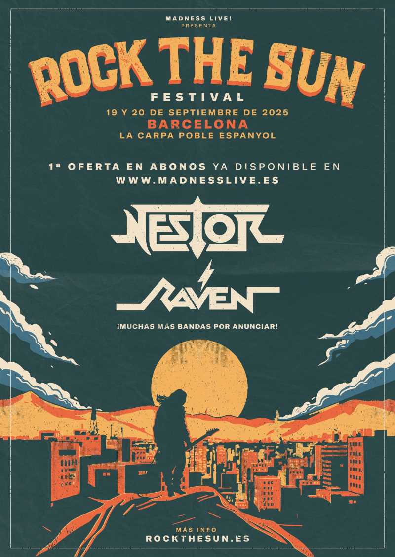 Se presenta el Rock The Sun Festival 2025 de Barcelona
