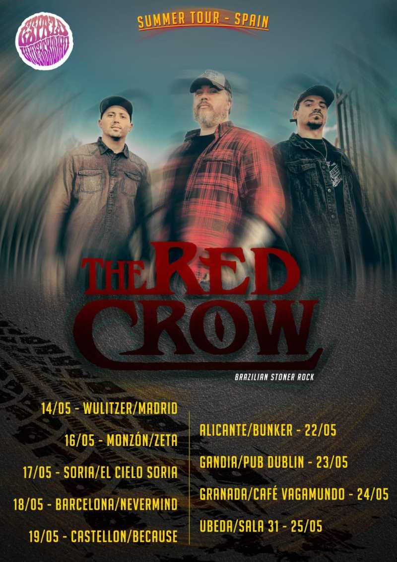 Fechas españolas de la banda de Stoner The Red Crow