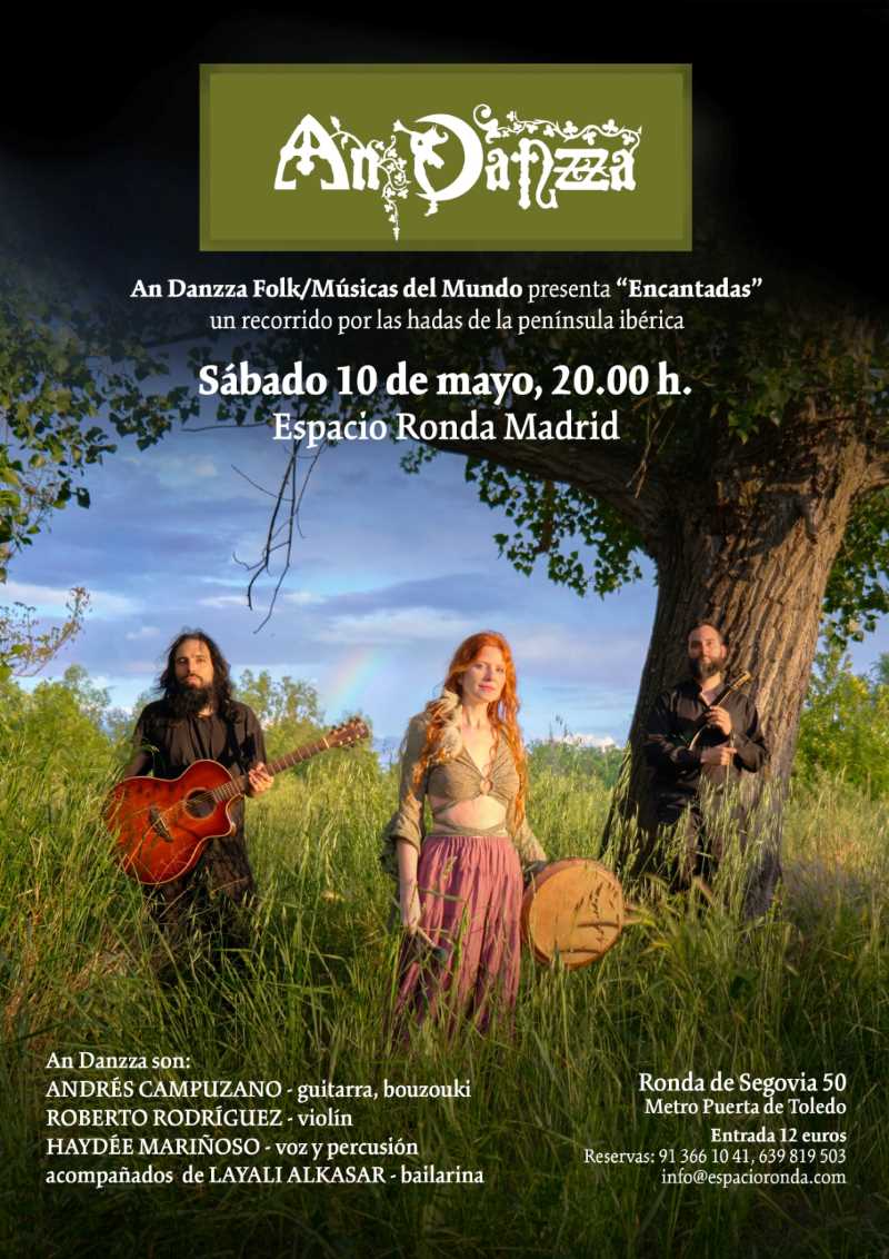 An Danzza presenta sus próximos conciertos