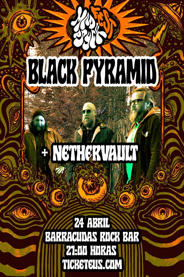 Concierto dual de doom psicodélico con Black Pyramid y Nethervault en Madrid