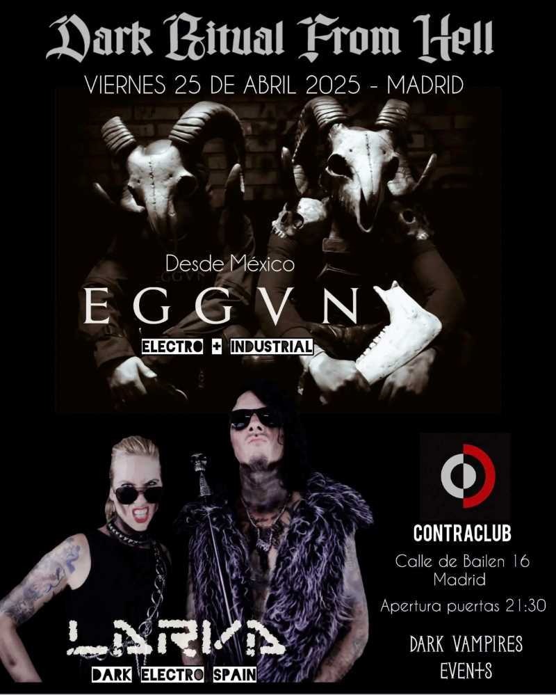 Eggvn y Larva incendiarán Madrid con un concierto épico