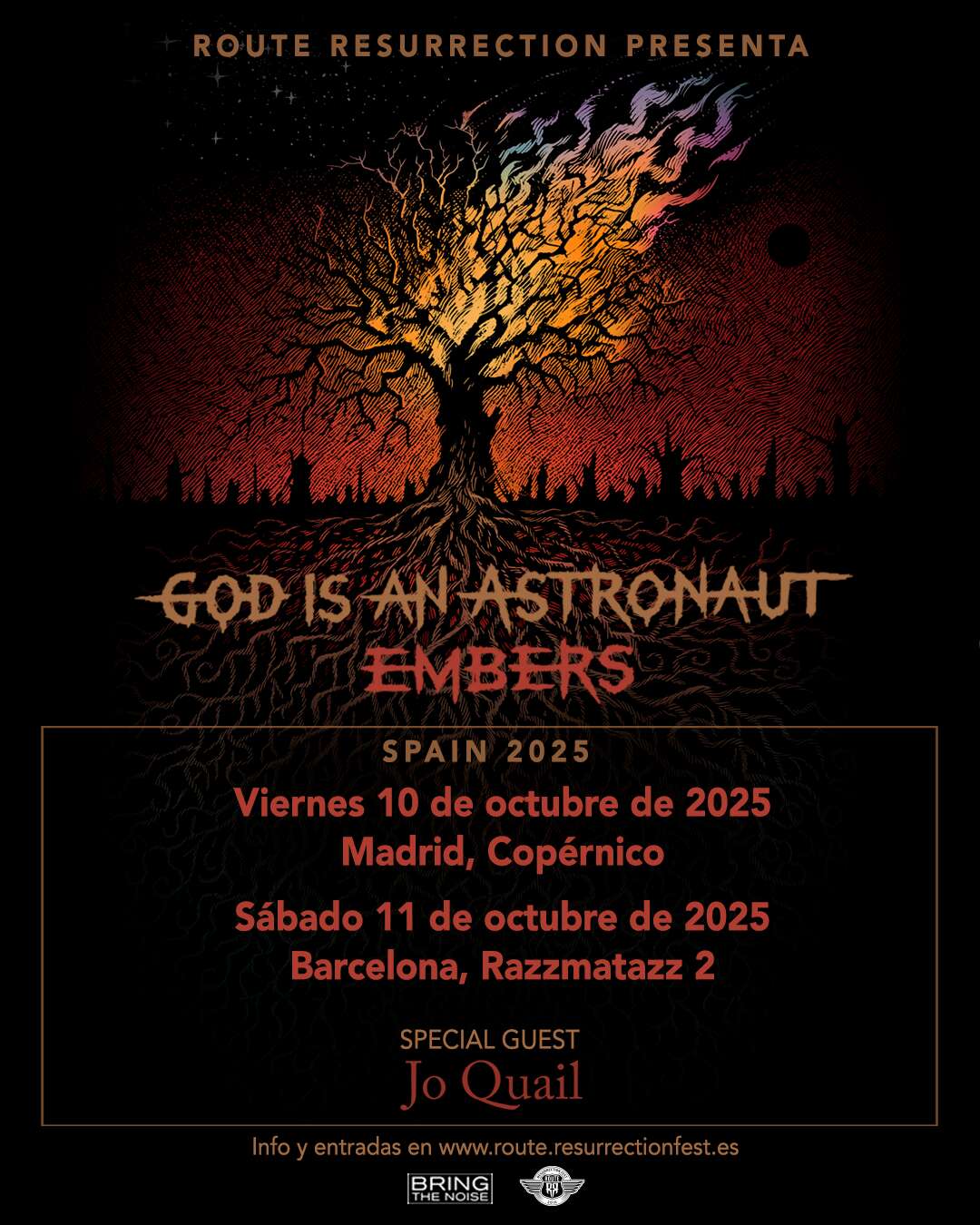 God is an Astronaut, el proyecto de los hermanos Kinsella, vendrá a España a finales de octubre en compañía de Jo Quail