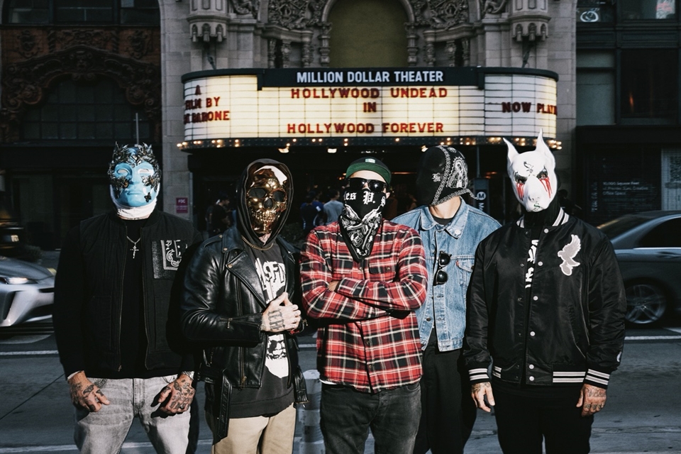 Hollywood Undead presenta «Hollywood Forever» con la colaboración de Lefty Gunplay y N8noface