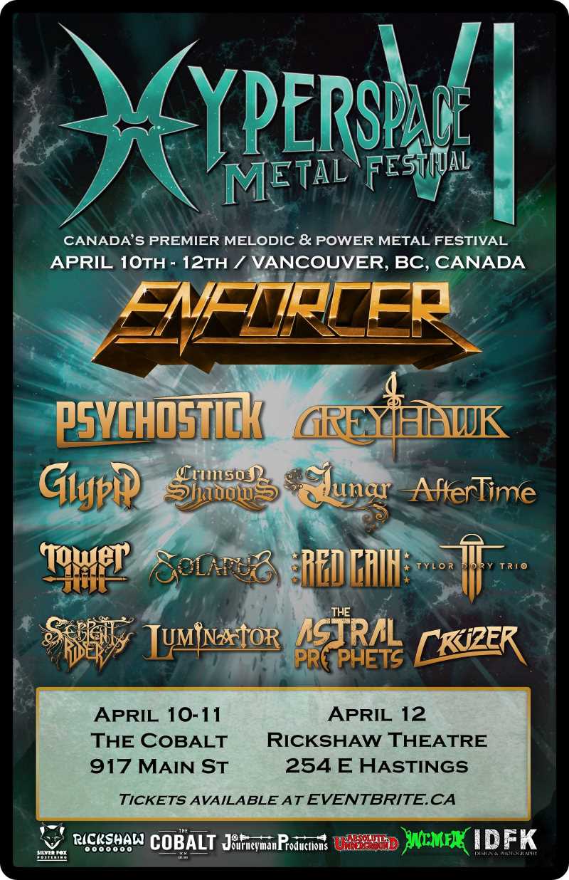Este fin de semana se celebra el Hyperspace Metalfest de Canadá
