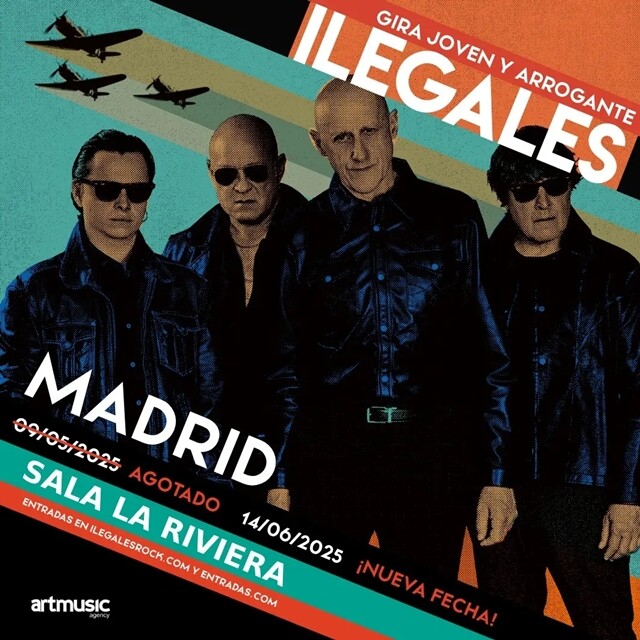 Ilegales anuncia una segunda fecha en Madrid tras hacer Sold Out en mayo