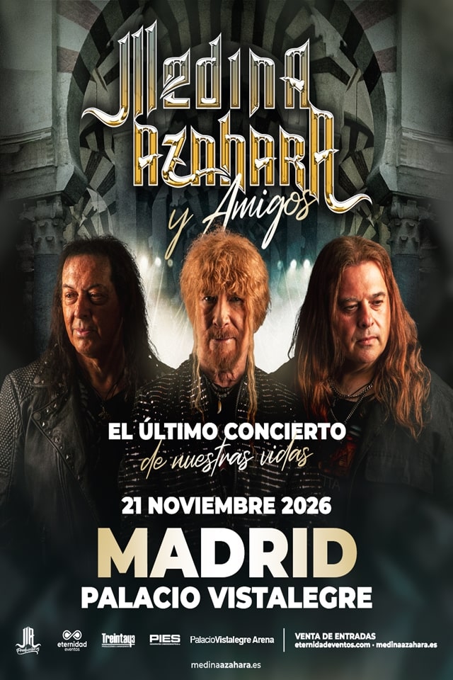 Medina Azahara anuncia su último concierto, pues el adiós definitivo al rock andaluz será en Madrid