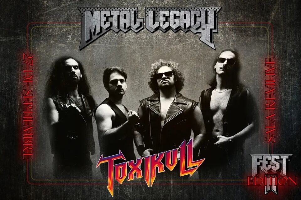 Toxikull se conforma como la primera confirmación del II Metal Legacy de Madrid