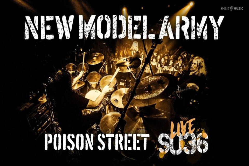 New Model Army extrae el sencillo «Poison Street» de su álbum «Live SO36»
