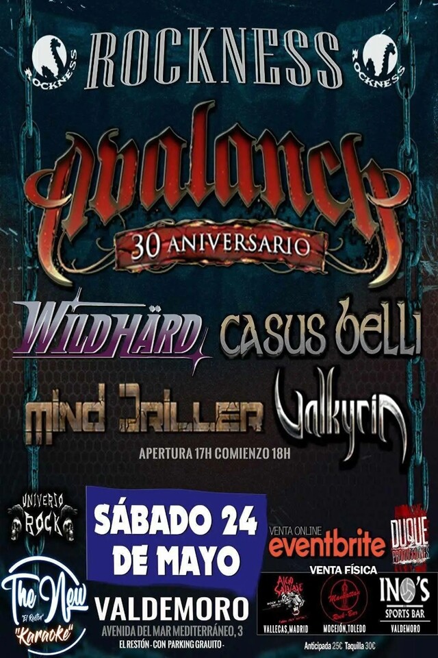 Múltiples cambios en el Rockness Fest de Madrid y Cartel Definitivo