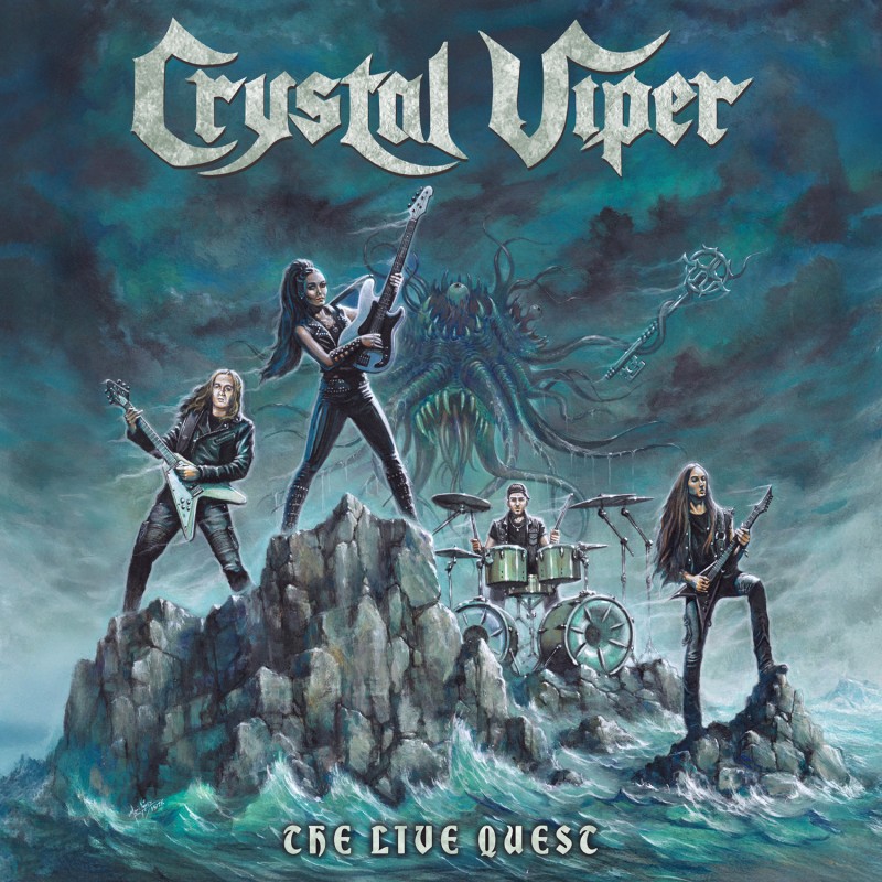 Crystal Viper ha anunciado su primer álbum en directo, «The Live Quest»