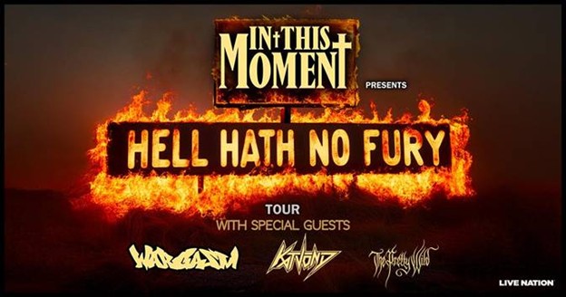 In This Moment anuncia las fechas del “2025 Hell Hath No Fury Tour” para el próximo mes de julio.