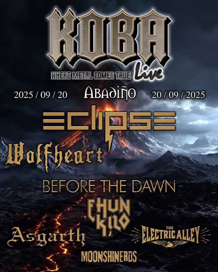 Cambios en el cartel del Koba Live 2025