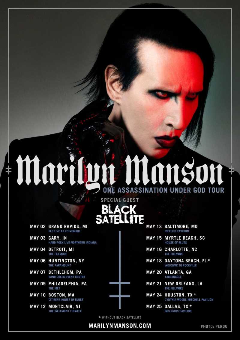 Black Satelite en la gira americana de Marilyn Manson