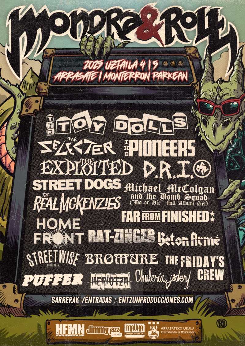 Rat-Zinger completa el cartel del Mondra & Roll 2025