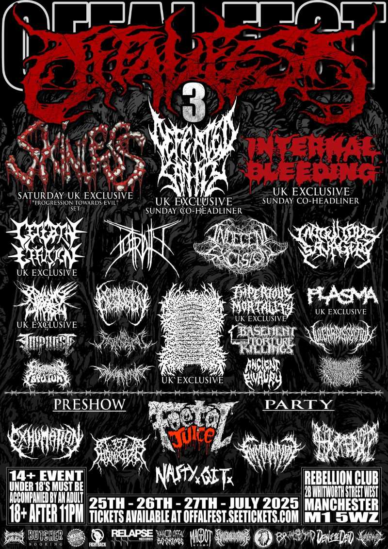 Información del Offal Fest 2025 de Manchester
