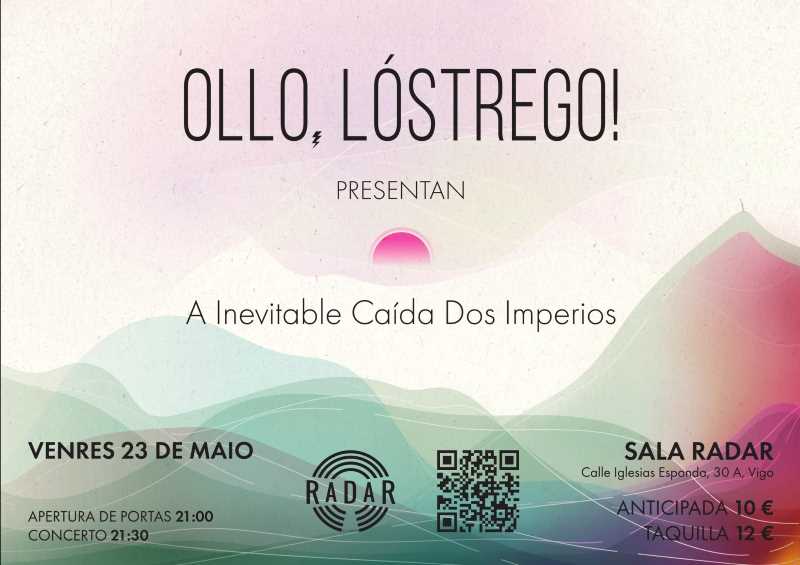 Noticias de los gallegos  Ollo, Lóstrego!, nuevo disco y concierto de presentación en Vigo
