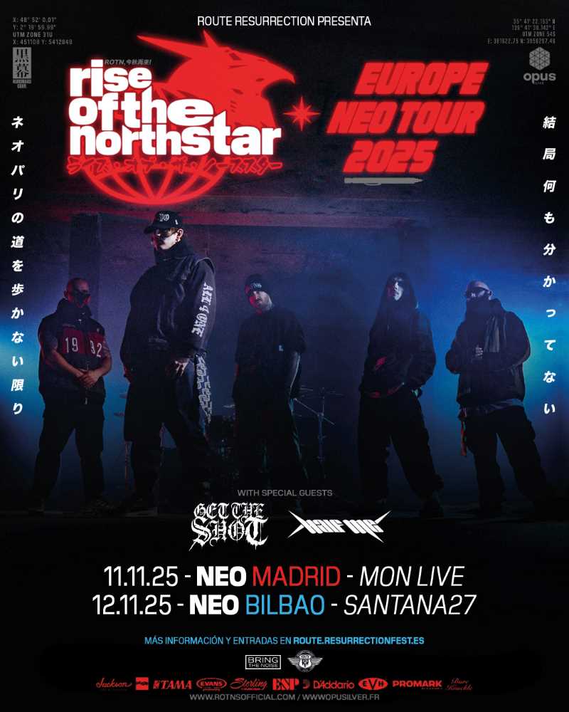 Rise Of The Northstar en Madrid y Bilbao el próximo mes de noviembre