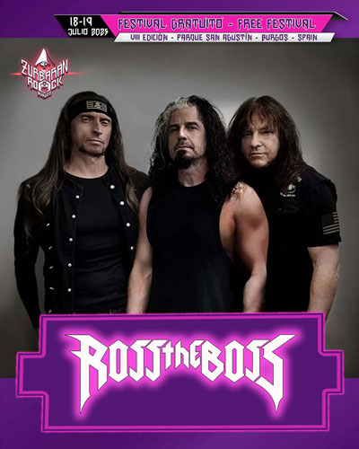 ¡Zurbarán Rock Burgos 2025 cierra su cartel con Ross The Boss como gran exclusiva!